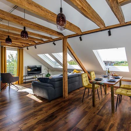 Charming Loft Ferienwohnung Bodensee Meckenbeuren Exterior foto